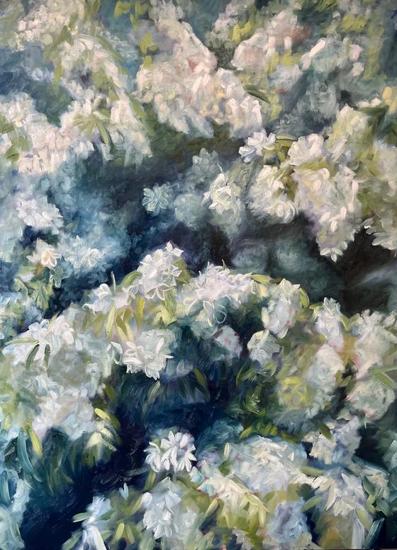 Apple Blossom Blues by Joelle Goff