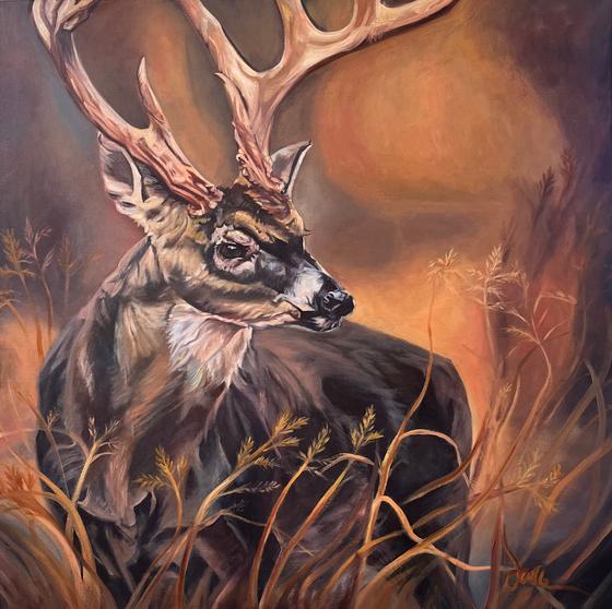 Autumn Buck by Joelle Goff
