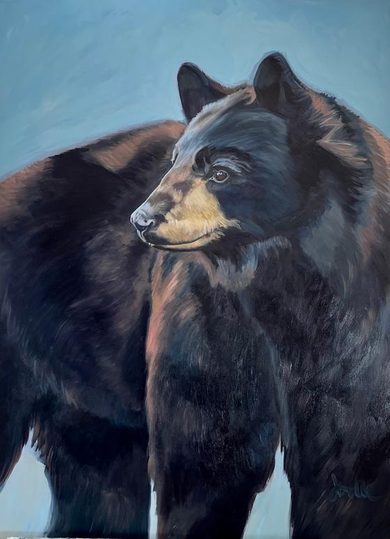 Big Blue Bear by Joelle Goff