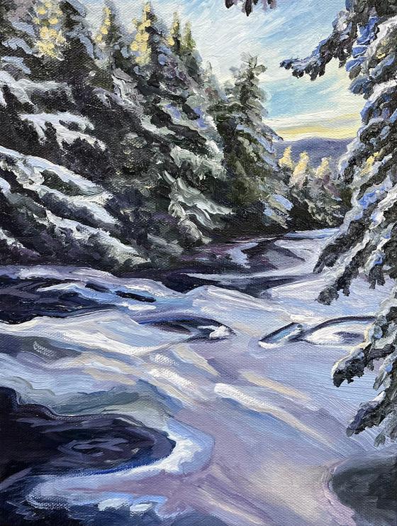 Frozen Falls by Joelle Goff