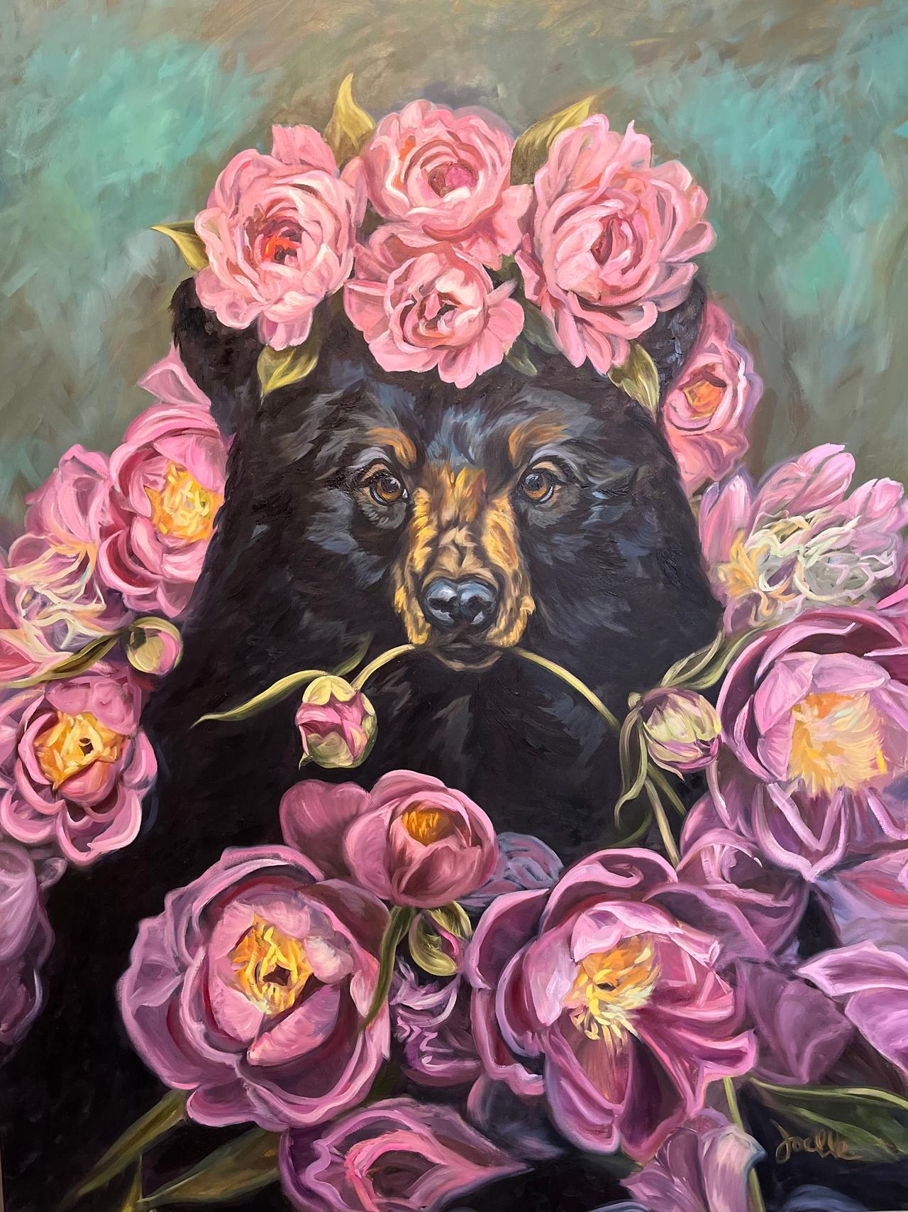 Queen Of The Forest Bear by Joelle Goff