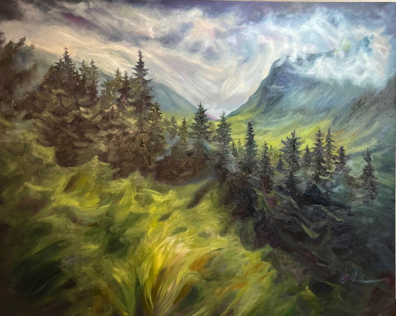 Scenic Painting by Joelle Goff