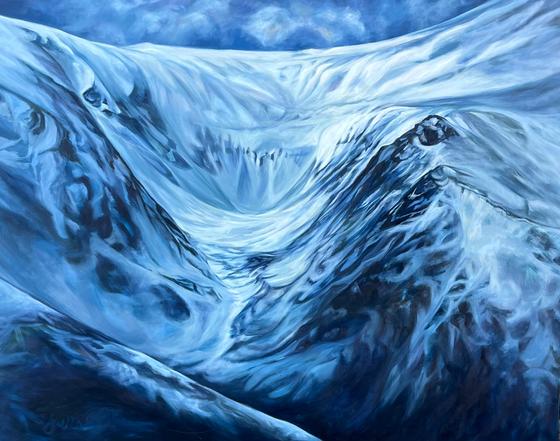 Tuckermans Ravine by Joelle Goff
