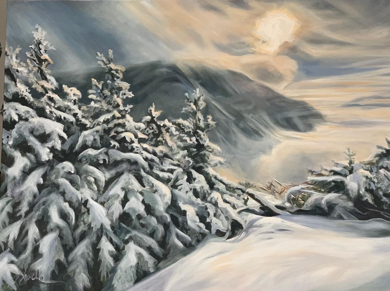 Winter Sunrise by Joelle Goff
