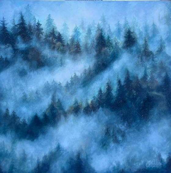 Winter Forest by Joelle Goff