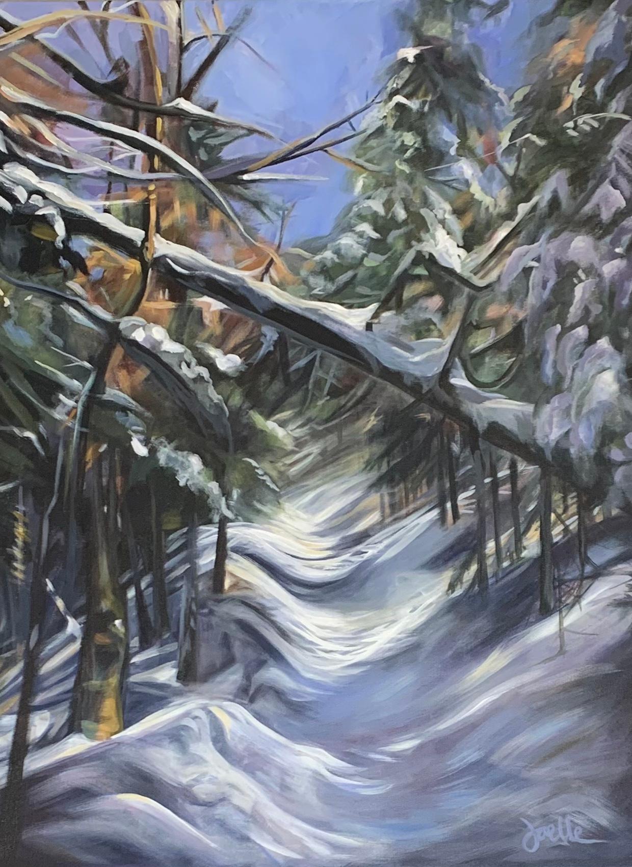 Winter Hike by Joelle Goff