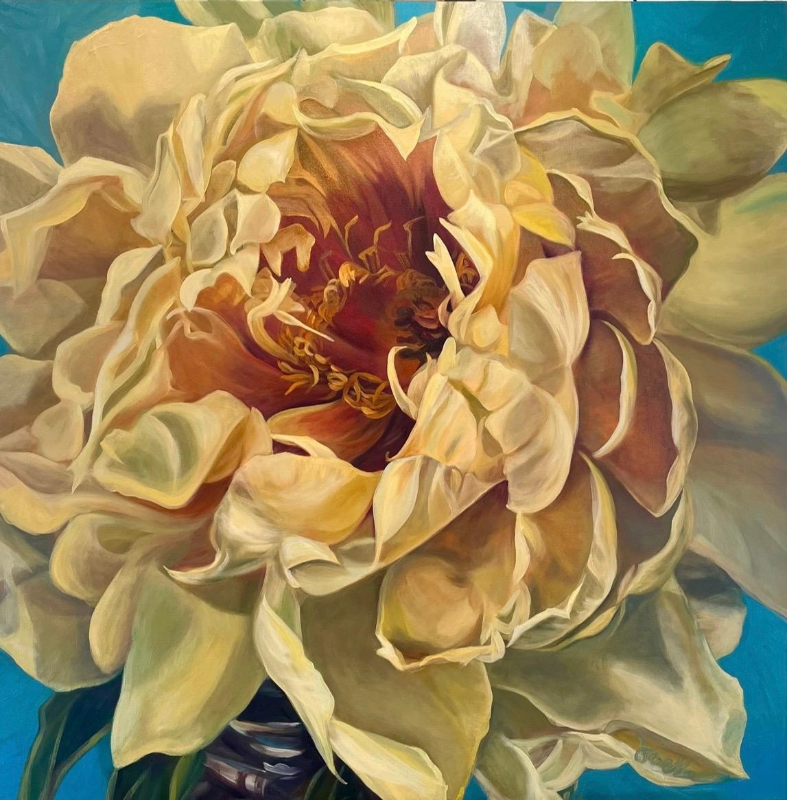 Yellow Peony by Joelle Goff
