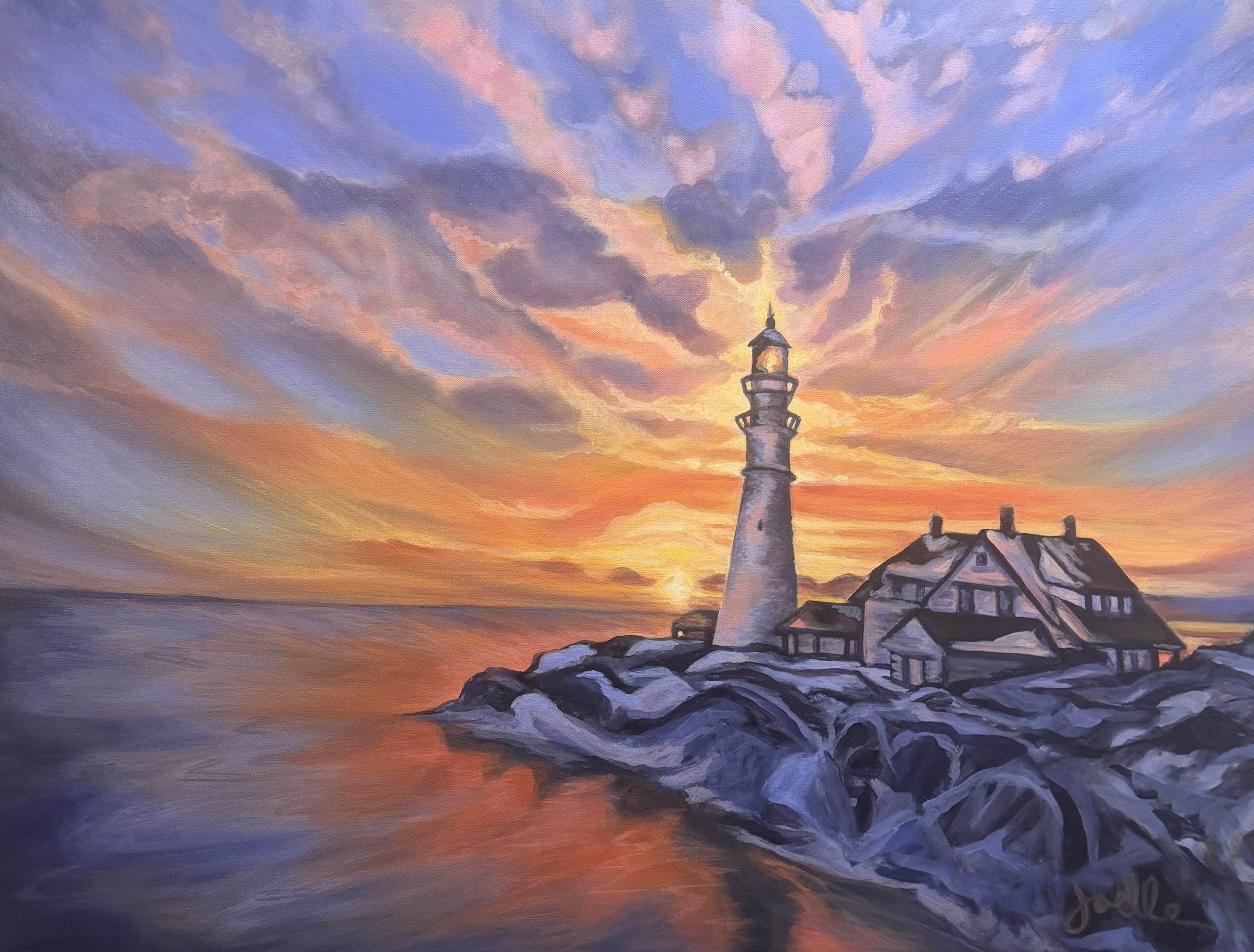 Portland Head Lighthouse by Joelle Goff