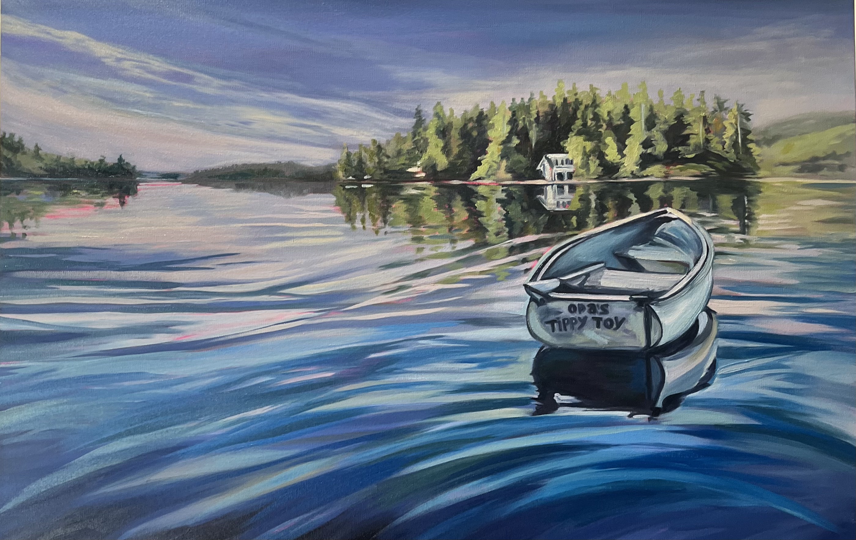 Gentle Waters — original oil painting by Joelle Goff