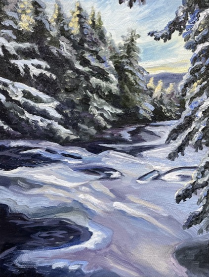 Frozen Falls by Joelle Goff